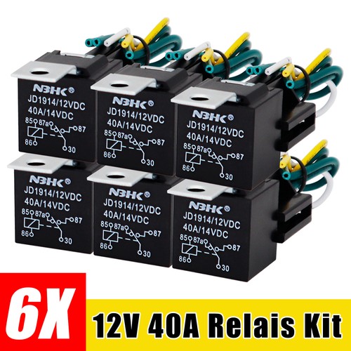 Kfz relais pin 12v 40a - kfz,