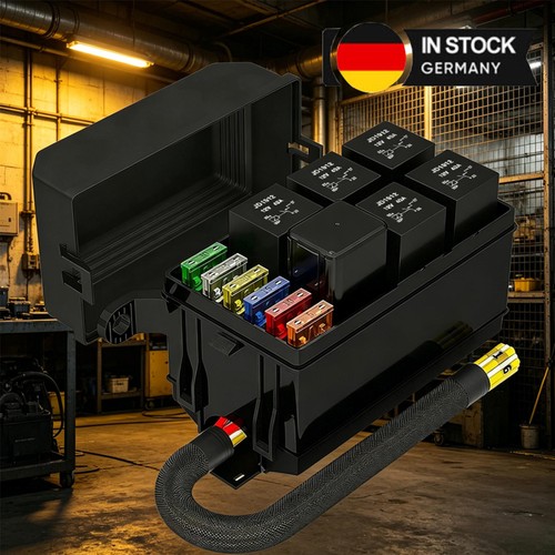 Kfz relais box - box, sockel