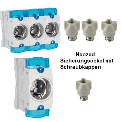 Neozed sicherungssockel mit - neozed,